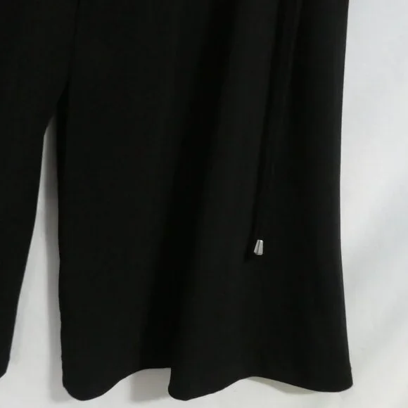 AB STUDIO | large | Capri Leggings With Decorative Double String Sides | USA - Picture 9 of 16